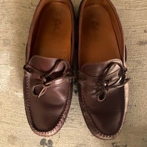 Cabelas slip on loafers leather soap size 11